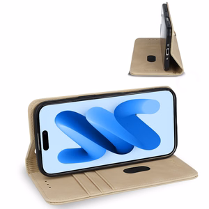 Wonder Smart Case iPhone 17 Air:lle vaalea kultainen