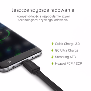 Green Cell KABGC03 USB-kaapeli 0,25 m USB A - USB C, musta