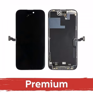 LCD-näyttö iPhone 14 Pro musta (Hard OLED / Premium) irrotettava IC
