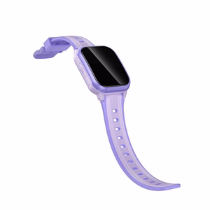 Lasten älykello 1,69" 4G GPS puhelutoiminnolla Hoco Y108, violetti