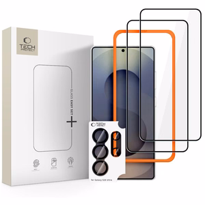 Tech-Protect Easy Set+ 3 kpl panssarilasi Samsung Galaxy S26 Ultralle - musta