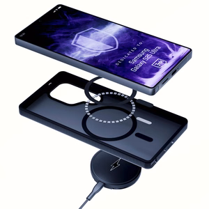3mk Smoke MagCase Samsung Galaxy S25 Ultralle - musta
