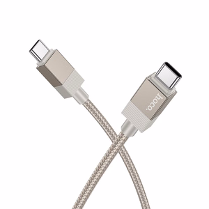 Hoco USB-C - USB-C -kaapeli 3A 60W 1 m X110 kultainen
