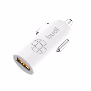 Budi BD062Q autolaturi 1 USB-A-liitännällä, LED-merkkivalolla