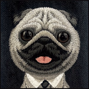 NIMMY suojakuori BIG EYED PET 2.0 Koira iPhone 17:lle musta