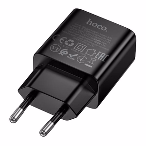 Puhelimen laturi Hoco USB C QC PD 25W N76 musta