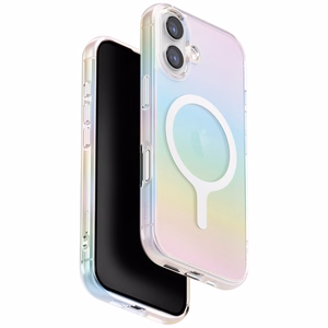 Uniq Iridescia Magclick Lataussuojakuori iPhone 17:lle - Moniväri