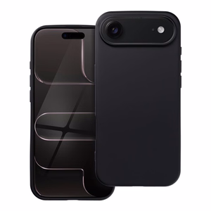 Silikoninen suojakuori iPhone 17 AIR:lle musta