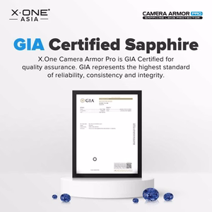 X-ONE Sapphire Camera Armor Pro - for iPhone 16 Pro/16 Pro Max - silver
