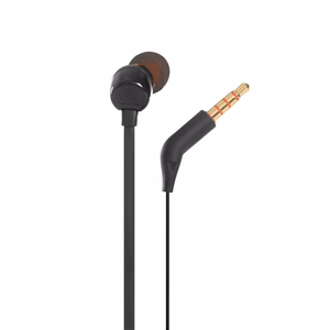 JBL Tune 110 in-ear-kuulokkeet 3,5 mm mini jack -liitännällä ja kaukosäätimellä, musta