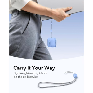ESR Pulse HaloLock MagSafe  Apple AirPods 4 / 5 kuori, vaaleansininen