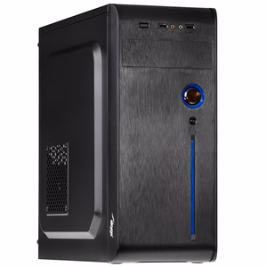 Akyga AK939BL tietokonekotelo Midi Tower musta