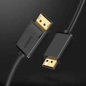 Ugreen DP102 10213 DisplayPort 1.2 4K / DisplayPort 1.2 4K -kaapeli 5m - musta