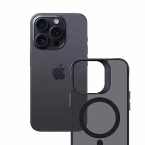 3mk Smoke MagCase MagSafella iPhone 16 Pro Maxille - Puoliläpinäkyvä