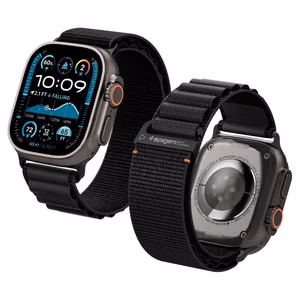 SPIGEN WBF1 BAND APPLE WATCH 6 / 7 / 8 / 9 / 10 / SE / ULTRA 1 / 2 (44 / 45 / 46 / 49 MM) BLACK