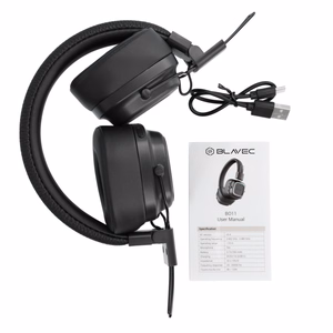 Blavec BO-11 Bass Admiral (BO11-B) over-ear Bluetooth-kuulokkeet, mustat