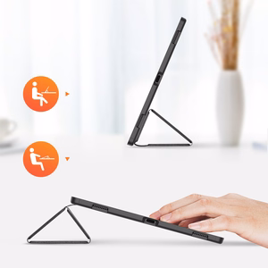 DUX DUCIS DOMO taittuva suojakuori kynälokerolla Samsung Tab S10 Ultra/S9 Ultra/S8 Ultra - musta