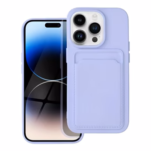 Suojakuori iPhone 14 PRO:lle Card Case violetti