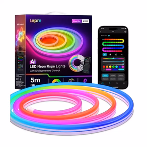 LEPRO N1-5 RGB älykäs LED-nauha, 5 m