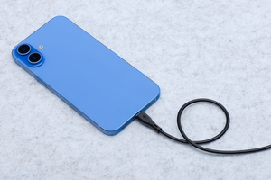 Kaapeli USB C - USB C Blue Star 3A 60W ECO 1 m PJ73-13-3 musta