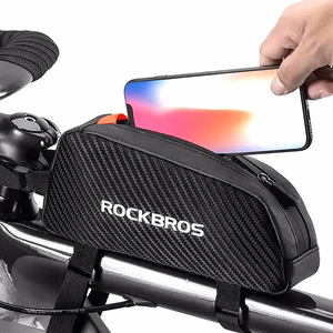 Rockbros 039BK punottu 1 l polkupyörän runkolaukku – musta