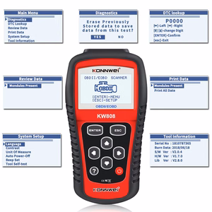 Konnwei KW808 OBD2 -diagnostiikkaskanneri