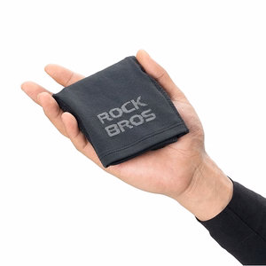 Rockbros LF25956 saumaton neulottu pyöräilylakki – musta