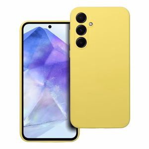 Silikonikuori 2mm Samsung A55 5G, sitruuna