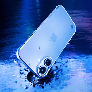 3mk Just20g Clear Case Suojakuori Apple iPhone 16:lle - läpinäkyvä