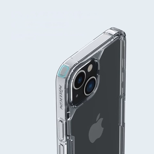 Nillkin Nature Pro iPhone 14 Plus kotelo, panssaroitu suojus, sininen suojus