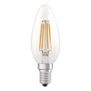 Osram Parathom Classic Filament E14 – 3.4 W LED-lamppu, lämmin valkoinen
