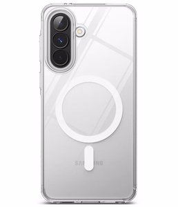Ringke Fusion Magnetic MagSafe Suojakuori Samsung Galaxy A57 5G:lle - läpinäkyvä