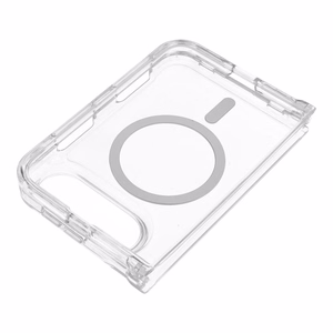 Läpinäkyvä Forcell F-Protect 4sD-i Clear 2.0 mm Premium suojakuori iPhone Duo -puhelimelle, MagSafe-yhteensopiva