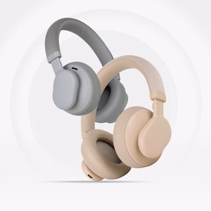 Wireless headphones Forcell F-Audio Touch Beat ANC beige