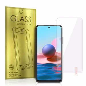 Karkaistu lasi kultainen Xiaomi Redmi Note 10/Note 10S/Poco M5S