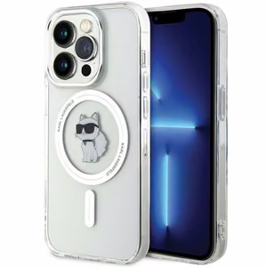 Karl Lagerfeld IML Choupette MagSafe suojakuori iPhone 13 Pro Max:lle - läpinäkyvä