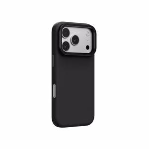 AmazingThing Glamour Suojakuori jalustalla iPhone 17 Pro:lle - musta