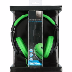 Grundig langalliset sankakuulokkeet, vihreät
