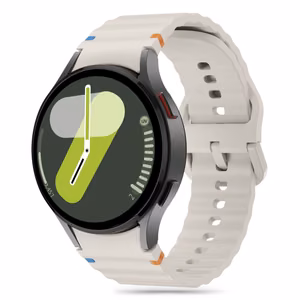 TECH-PROTECT SILICONE SPORT SAMSUNG GALAXY WATCH 4 / 5 / 5 PRO / 6 / 7 / FE STARLIGHT