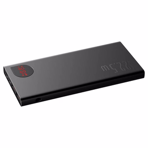 Baseus Adaman varavirtalähde 10000mAh 22.5W (musta)