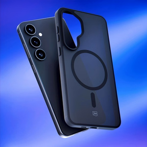 3mk Smoke MagCase Samsung Galaxy S25+:lle - musta