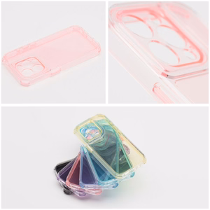 MATRIX CLEAR kotelo iPhone 16 Pro Max pinkki
