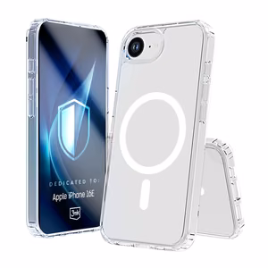 3mk Armor MagCase Suojakuori iPhone 16E:lle - läpinäkyvä