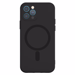 TEL PROTECT MagSilicone Case for Iphone 15 Pro Black