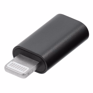 Adapter Type C to Lightning Blue Star - black