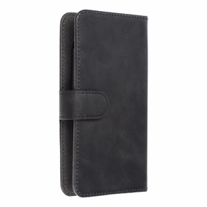 Läppäsuojakuori iPhone 12 / 13 / Samsung S6 / A5 2016 / Xcover 4 / S22 / Huawei P8 2017:lle Common Book koko S musta