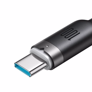Joyroom S-A63 USB-C–USB-C-kaapeli, 100 W, 1,2 m, musta