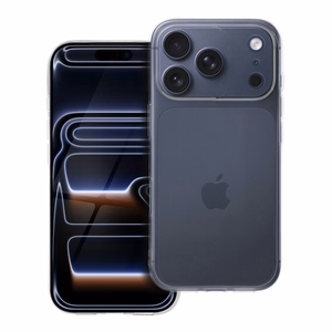 Suojakuori iPhone 17 PRO:lle Kirkas Suojakuori 2 mm (kameransuojaus) läpinäkyvä