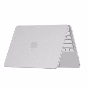 Tech-Protect SmartShell Suojakuori MacBook Neo 13" 2026 - Läpinäkyvä Glitter