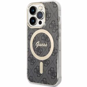 Guess 4G MagSafe suojakuori iPhone 14 Pro:lle - musta